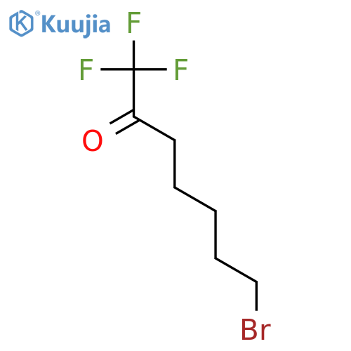 2-Heptanone, 7-bromo-1,1,1-trifluoro- structure