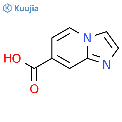 Imidazo1,2-apyridine-7-carboxylic acid structure