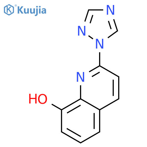 8-Quinolinol, 2-(1H-1,2,4-triazol-1-yl)- structure