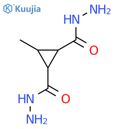 3-Methylcyclopropane-1,2-dicarbohydrazide structure
