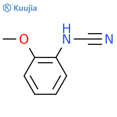 (2-Methoxyphenyl)cyanamide structure
