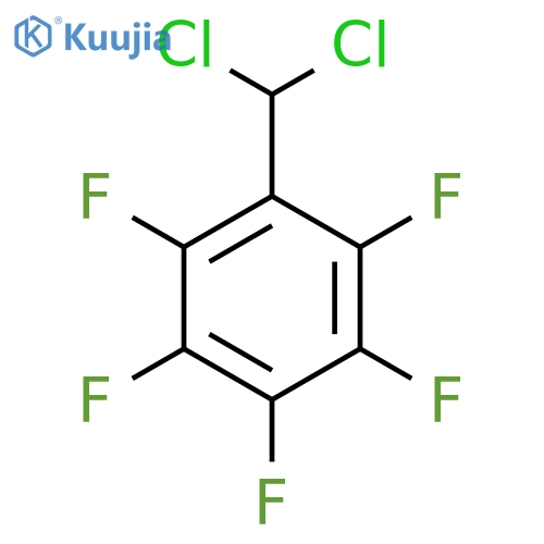 1-(Dichloromethyl)-2,3,4,5,6-pentafluorobenzene structure