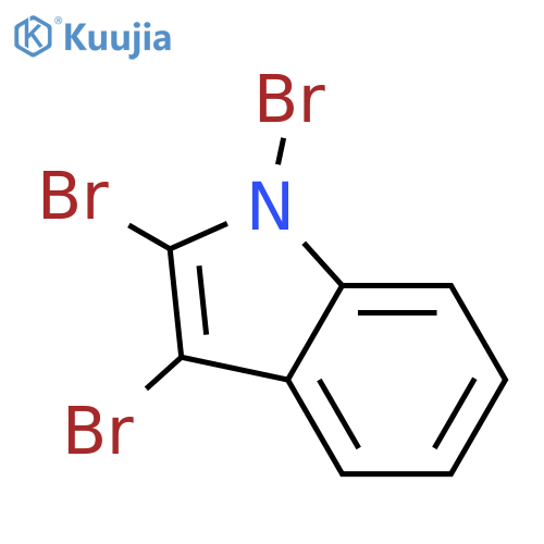 1H-INDOLE, TRIBROMO- structure