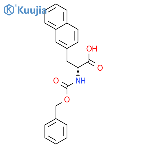 Z-3-(1-naphthyl)-L-alanine structure