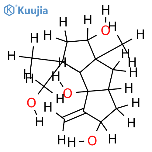 Delta9(12)-Capnellen-3beta,8beta-10alpha,14-tetrol structure