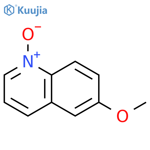 6-Methoxyquinoline N-oxide structure
