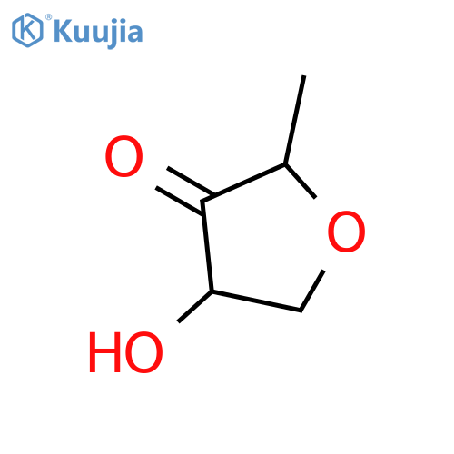 3(2H)-Furanone, dihydro-4-hydroxy-2-methyl- structure