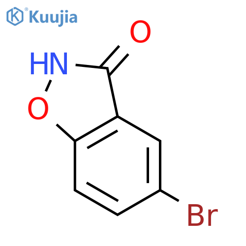 5-Bromobenzodisoxazol-3(2H)-one structure