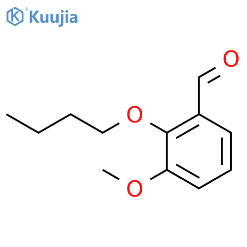 2-Butoxy-3-methoxybenzaldehyde structure