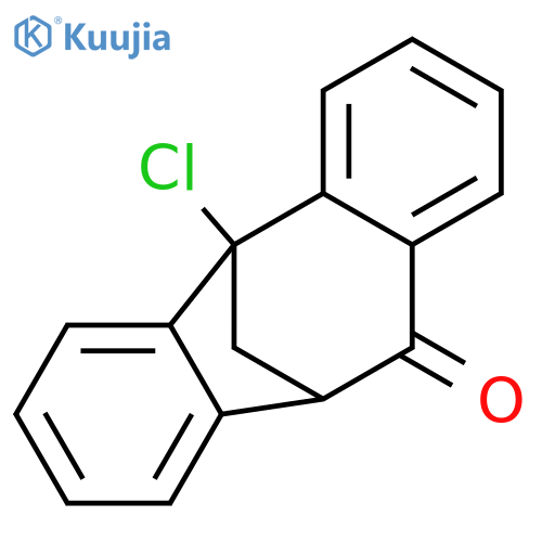 5,10-METHANO-5H-DIBENZO[A,D]CYCLOHEPTEN-11(10H)-ONE, 5-CHLORO- structure