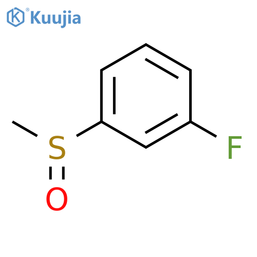 1-fluoro-3-methanesulfinylbenzene structure