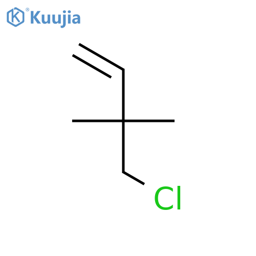 1-BUTENE, 4-CHLORO-3,3-DIMETHYL- structure