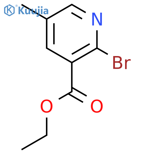 Ethyl 2-bromo-5-methylnicotinate structure