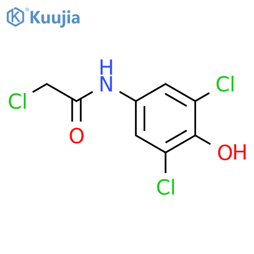 2',3,5-TRICHLORO-4-HYDROXYACETANILIDE structure