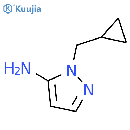 1-(Cyclopropylmethyl)-1H-pyrazol-5-amine structure