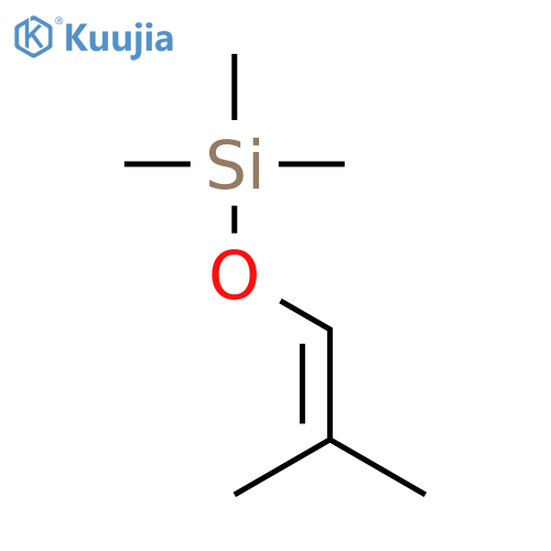 trimethyl[(2-methylprop-1-en-1-yl)oxy]silane structure