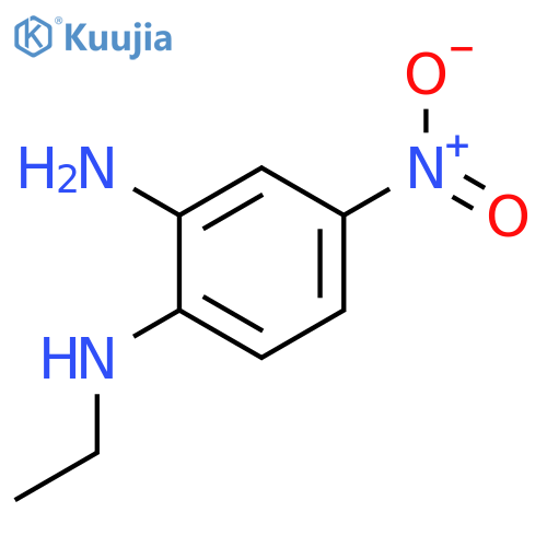 N1-Ethyl-4-nitrobenzene-1,2-diamine structure
