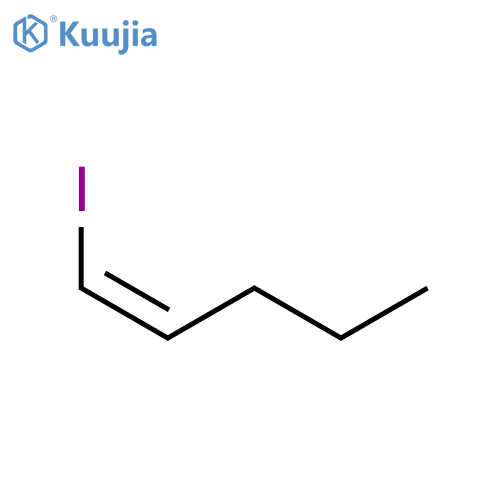 1-Pentene, 1-iodo-, (1Z)- structure