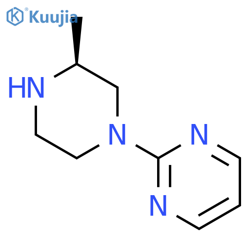 Pyrimidine, 2-[(3S)-3-methyl-1-piperazinyl]- (9CI) structure