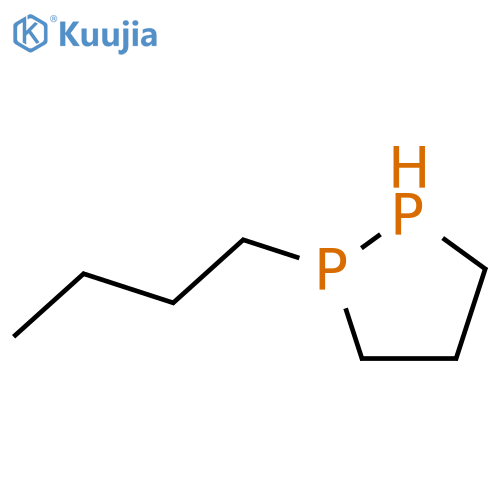 1,2-Diphospholane, 1-butyl- structure