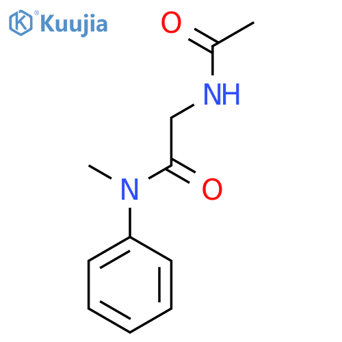 Acetamide, 2-(acetylamino)-N-methyl-N-phenyl- structure