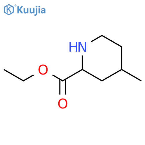 ethyl 4-methylpiperidine-2-carboxylate structure