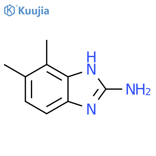 1H-Benzimidazol-2-amine, 4,5-dimethyl- structure