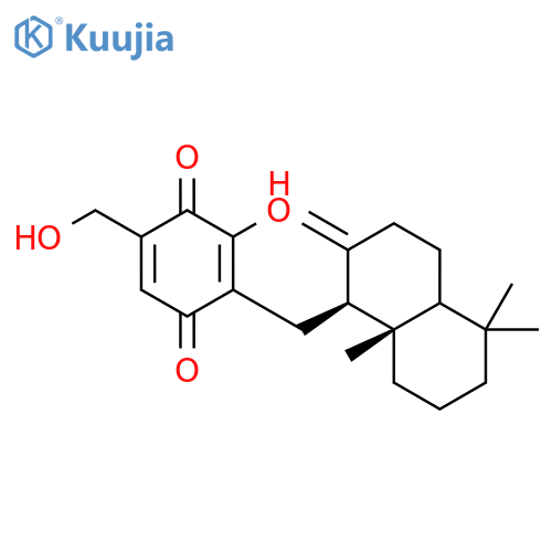 (-)-tauranin structure