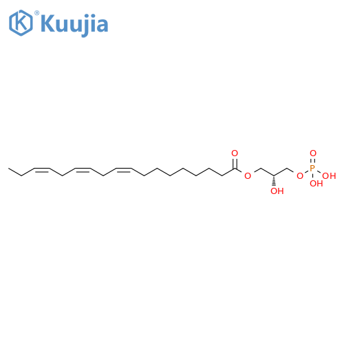 Linolenoyl LPA, 18:3 LPA structure