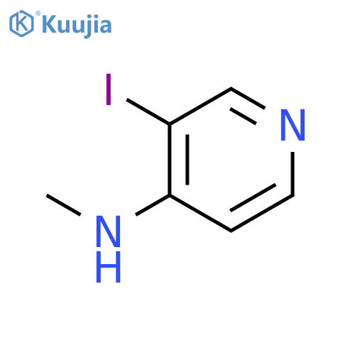 4-Pyridinamine,3-iodo-N-methyl-(9CI) structure