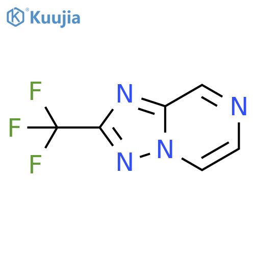 2-(Trifluoromethyl)-[1,2,4]triazolo[1,5-a]pyrazine structure