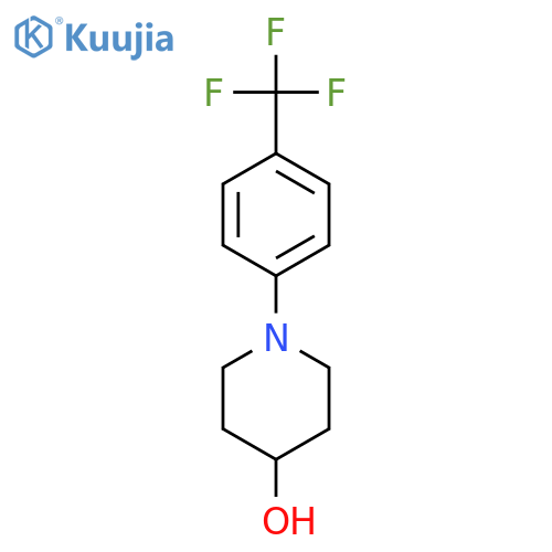 1-(4-Trifluoromethylphenyl)piperidin-4-ol structure