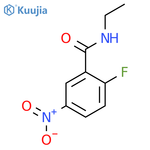 N-Ethyl-2-fluoro-5-nitrobenzamide structure
