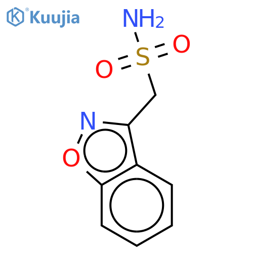 Zonisamide structure