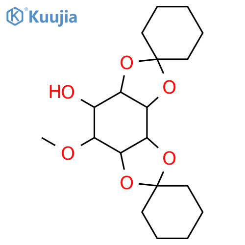 1 2:3 4-DI-O-CYCLOHEXYLIDENE-5-O-METHYL& structure