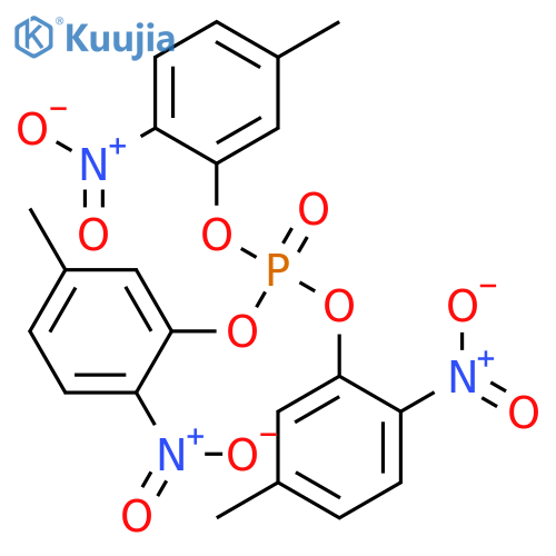 tris(4-nitro-m-tolyl) phosphate structure