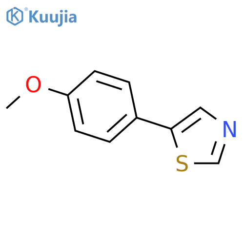 5-(4-methoxyphenyl)-1,3-thiazole structure