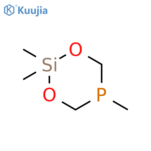1,3-DIOXA-5-PHOSPHA-2-SILACYCLOHEXANE, 2,2,5-TRIMETHYL- structure