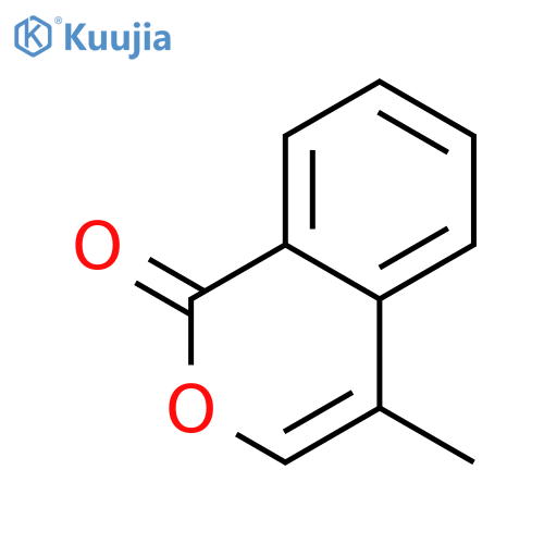 1H-2-Benzopyran-1-one, 4-methyl- structure