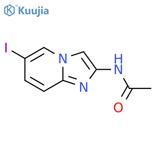 N-(6-Iodoimidazo[1,2-A]pyridin-2-YL)acetamide structure