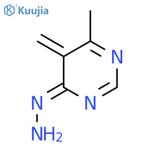 4(1H)-Pyrimidinone, 5,6-dimethyl-, hydrazone (9CI) structure