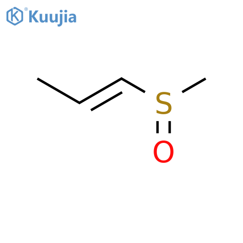 1-PROPENE, 1-(METHYLSULFINYL)-, (E)- structure