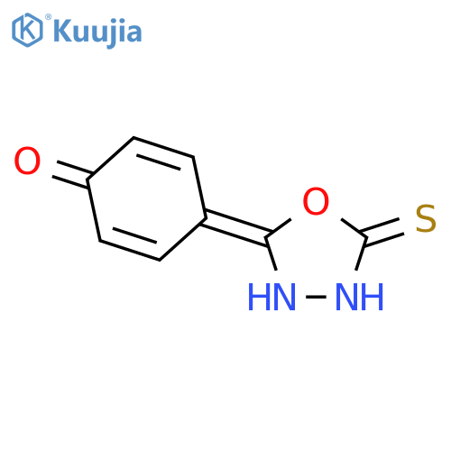 4-(5-mercapto-1,3,4-oxadiazol-2-yl)phenol structure