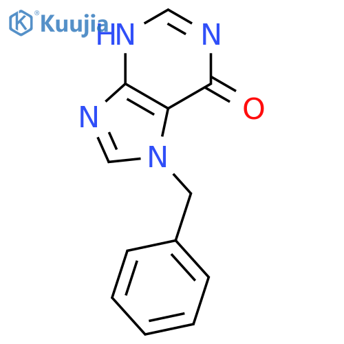 7-benzyl-3h-purin-6-one structure