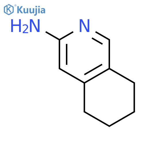5,6,7,8-Tetrahydroisoquinolin-3-amine structure