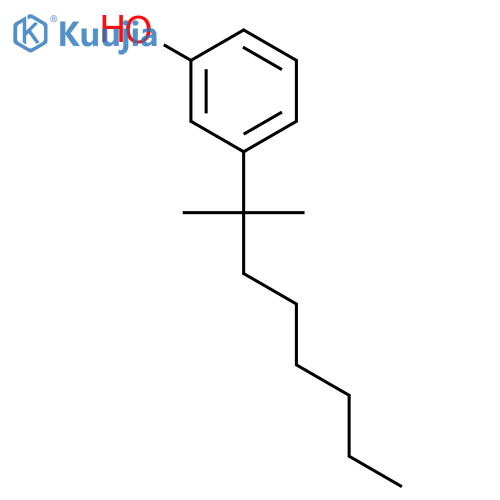 3-(1,1-Dimethylheptyl)phenol structure