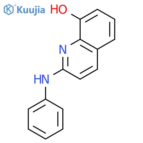 2-Anilinoquinolin-8-ol structure