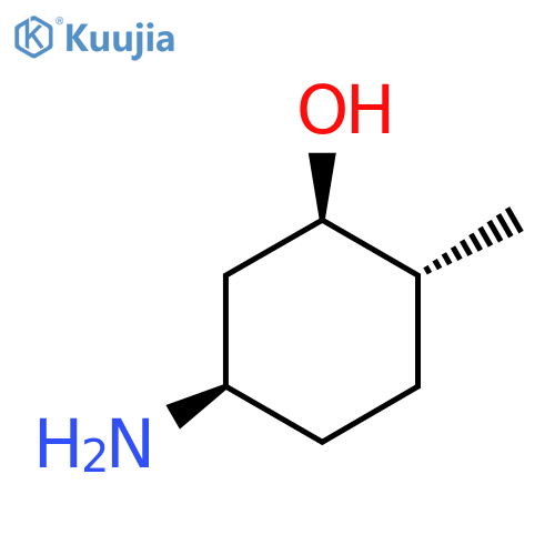 Cyclohexanol, 5-amino-2-methyl-, (1α,2β,5α)- (9CI) structure