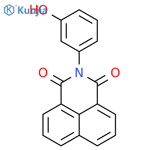 3-(3-hydroxyphenyl)-3-azatricyclo7.3.1.0^{5,13}trideca-1(13),5,7,9,11-pentaene-2,4-dione structure