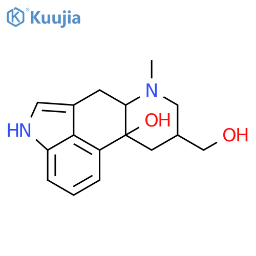Ergoline-8-methanol,10-hydroxy-6-methyl-, (8b)- structure